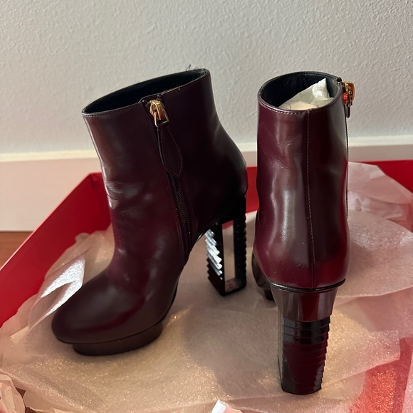 APERLAI Boots Size 36 Leather - Picture 6 of 9